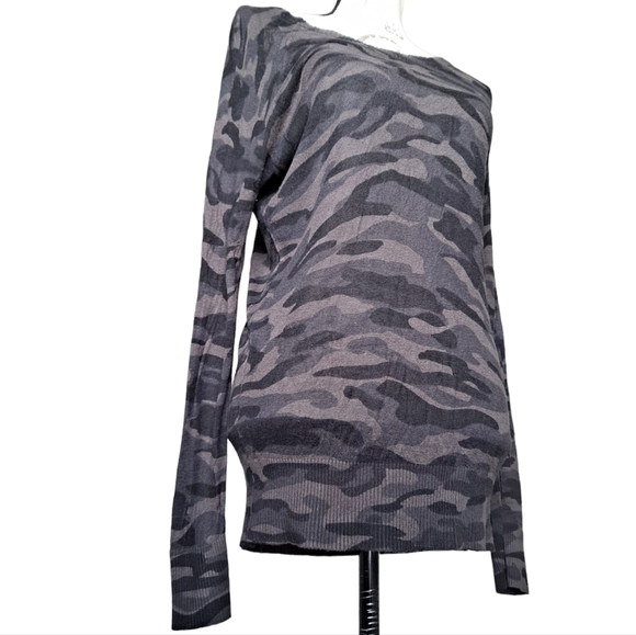 Torrid camo lightweight sweater top sz 10 Knit long sleeve punk Edgy 💖2/$30 - Picture 14 of 17